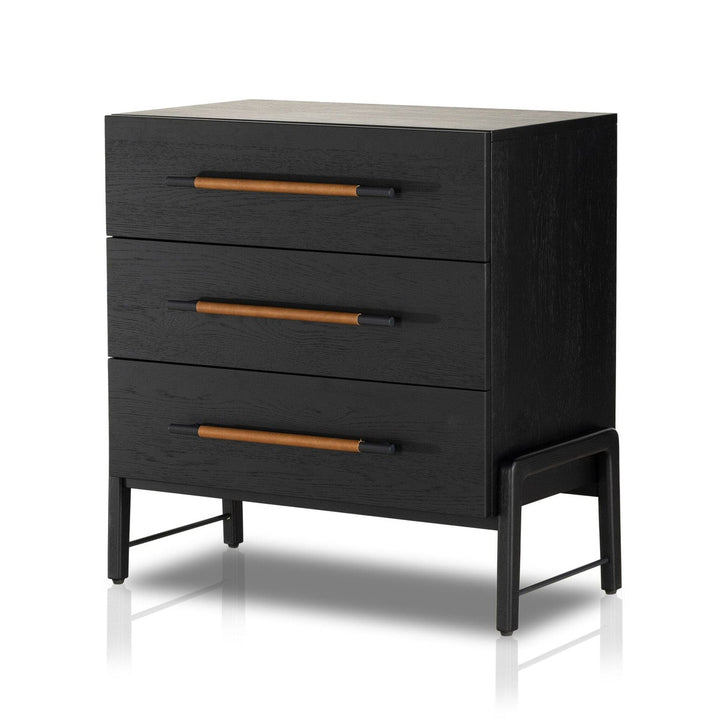 Rosewood 3 Drawer Dresser - Ebony Oak