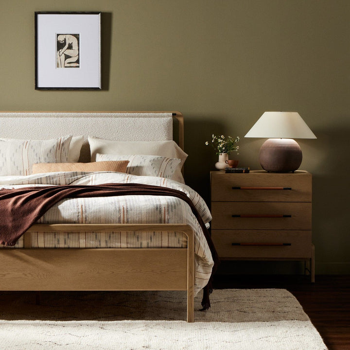 Rosewood Bed - Knoll Natural- King