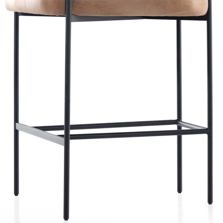 Carrie Counter Stool - Chaps Saddle - Open Box