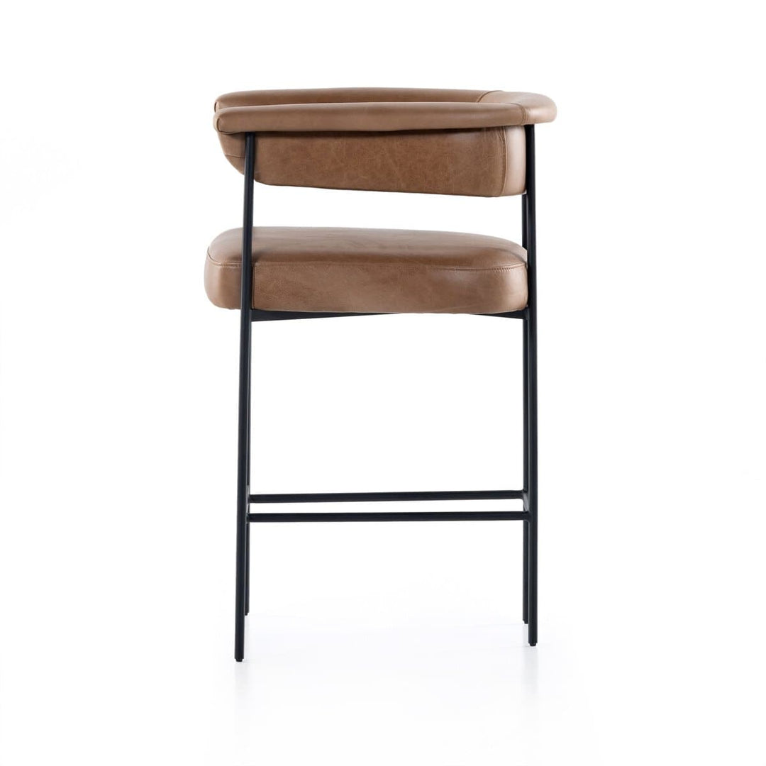 Carrie Counter Stool - Chaps Saddle - Open Box