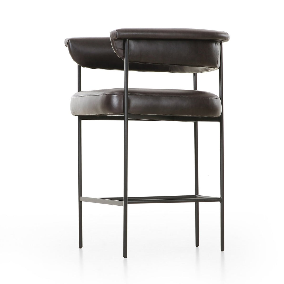 Sophie Bar + Counter Stool - Counter - Sonoma Black