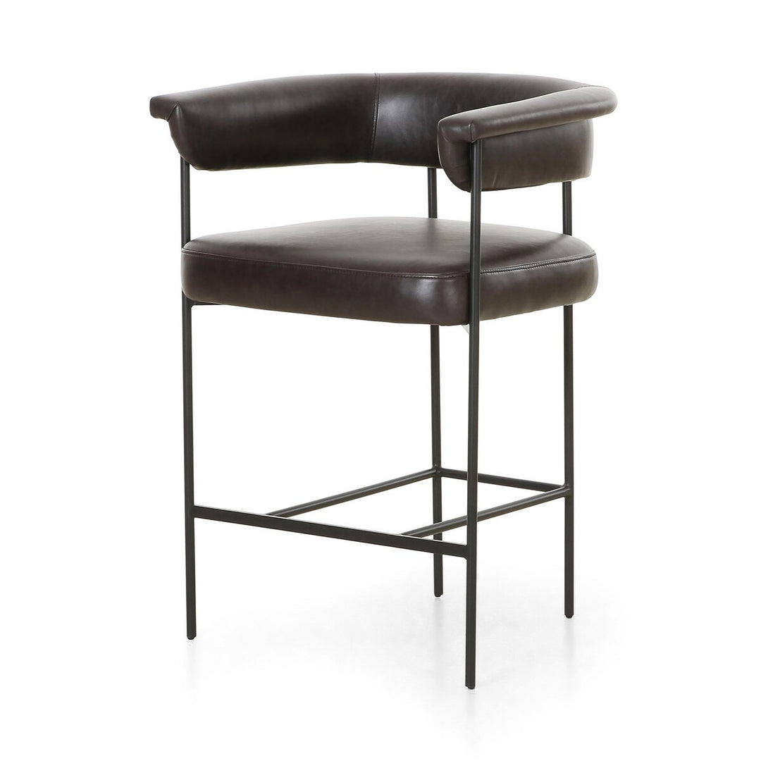 Sophie Bar + Counter Stool - Counter - Sonoma Black