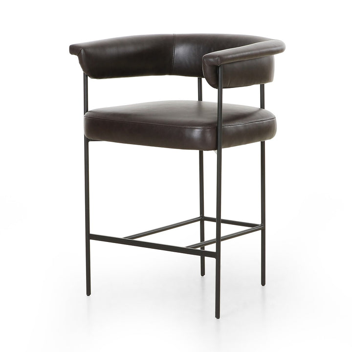 Sophie Bar + Counter Stool - Counter - Sonoma Black