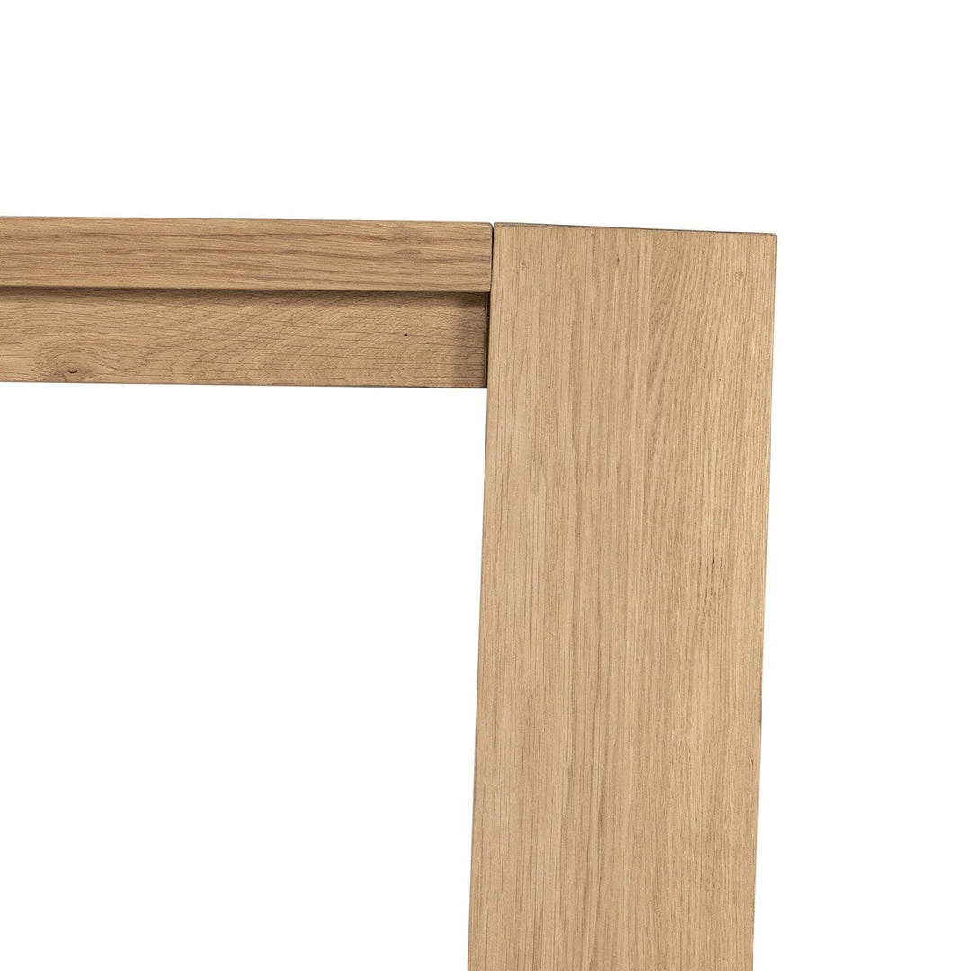 Capri Dining Table - Light Oak Resin