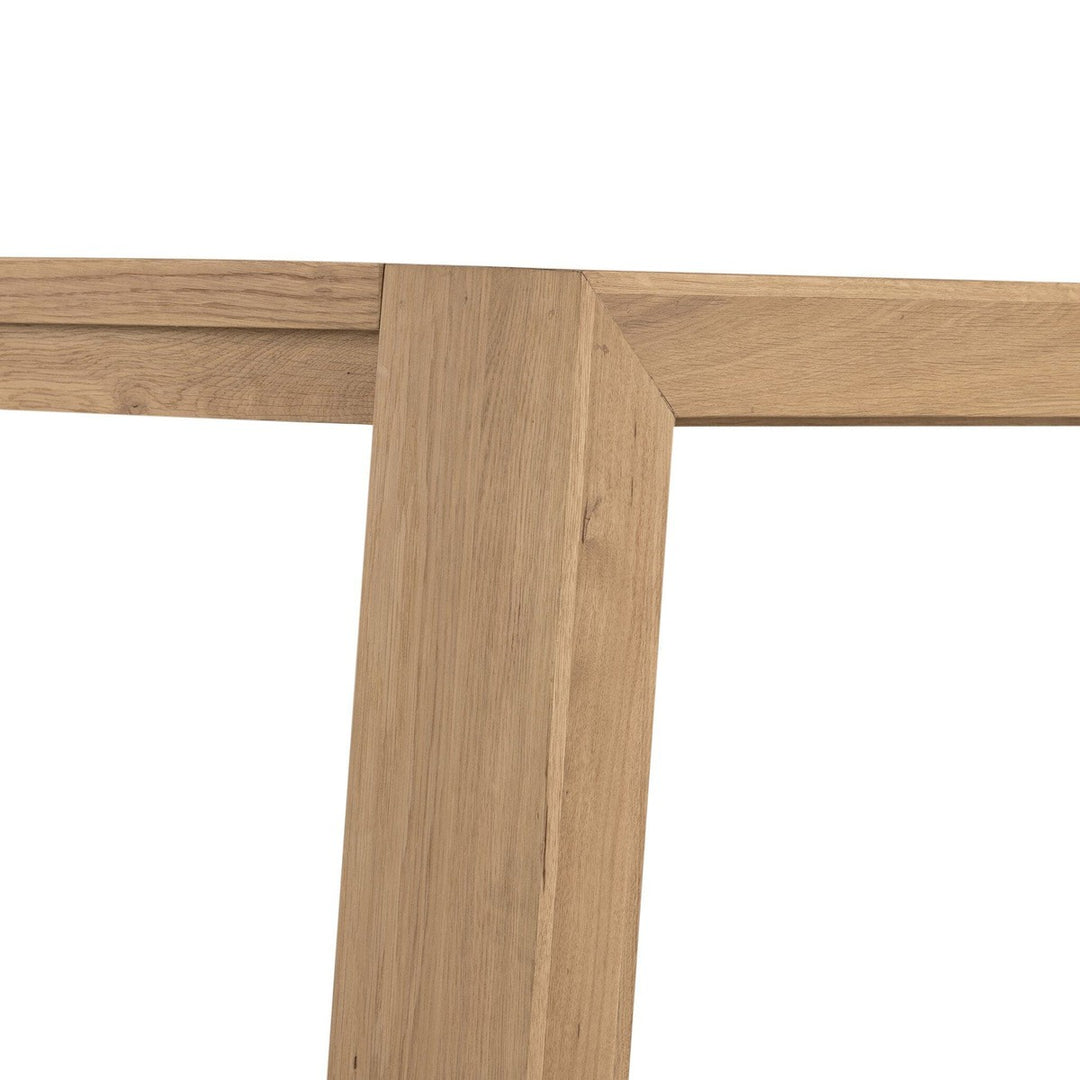 Capri Dining Table - Light Oak Resin