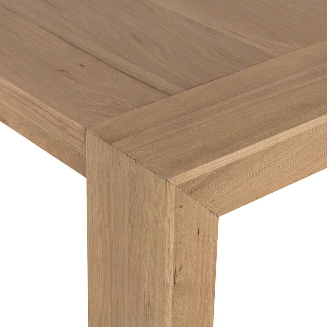 Capri Dining Table - Light Oak Resin