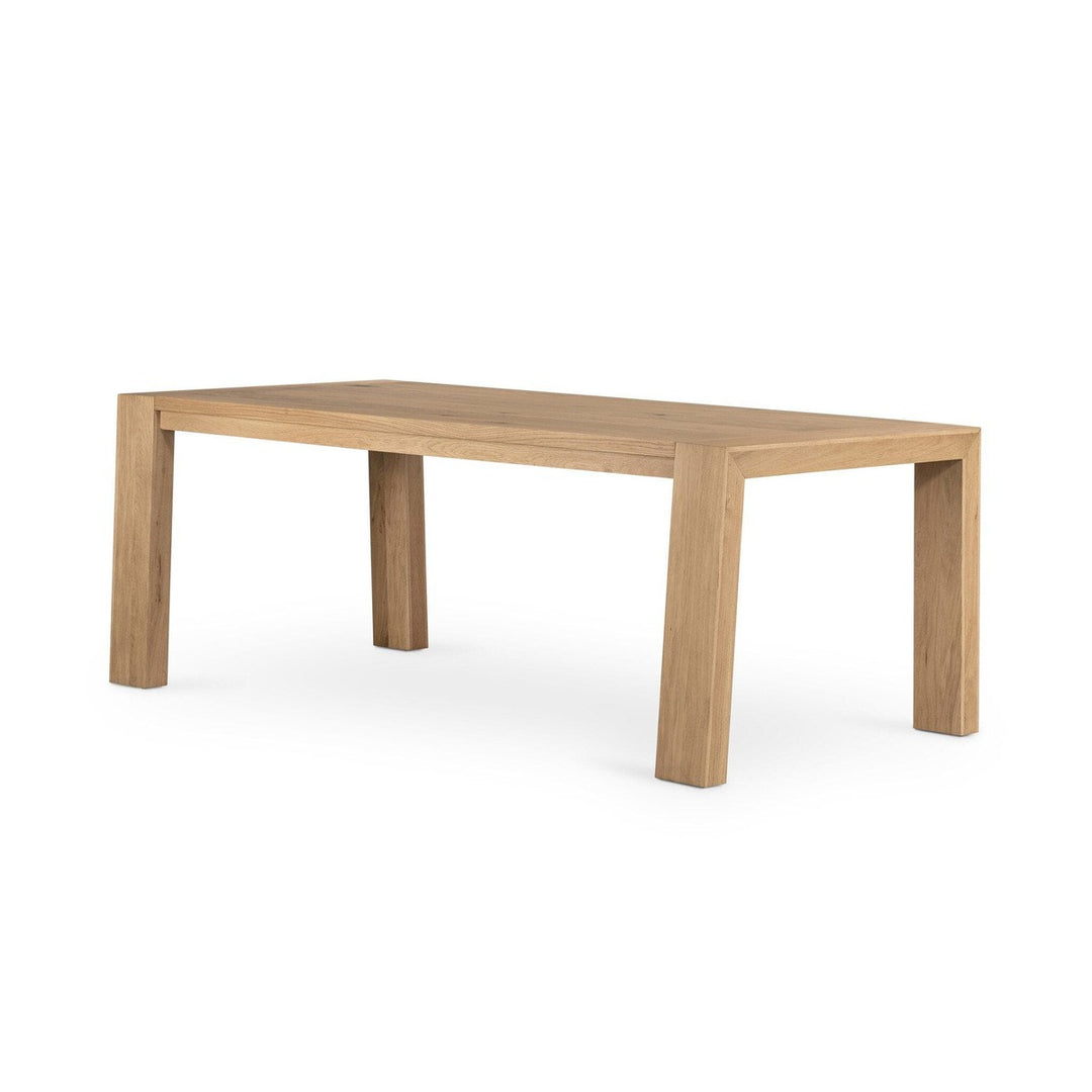 Capri Dining Table - Light Oak Resin