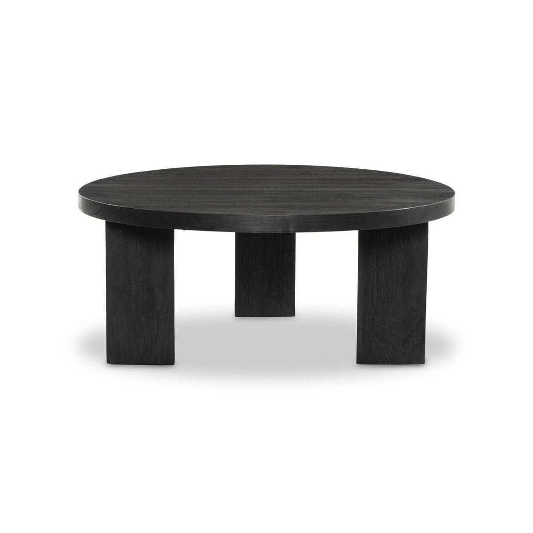 Sierra Round Coffee Table - Ebony Parawood