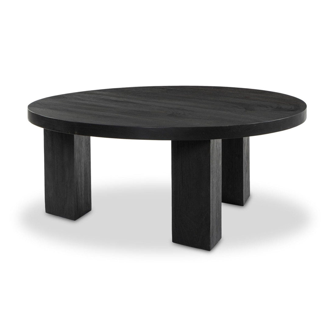 Sierra Round Coffee Table - Ebony Parawood