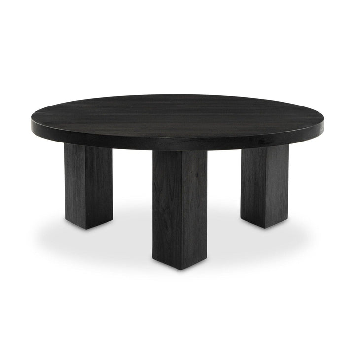 Sierra Round Coffee Table - Ebony Parawood