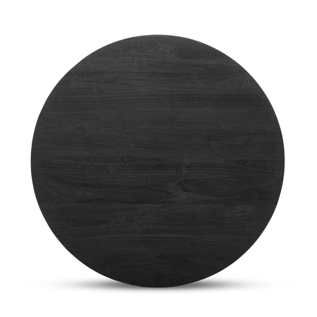 Sierra Round Coffee Table - Ebony Parawood