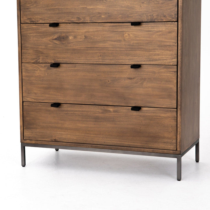 Troy 5 Drawer Dresser - Auburn Poplar