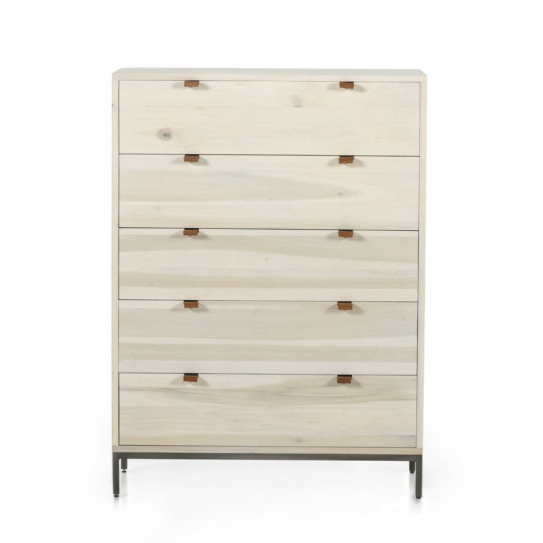 Troy 5 Drawer Dresser - Dove Poplar