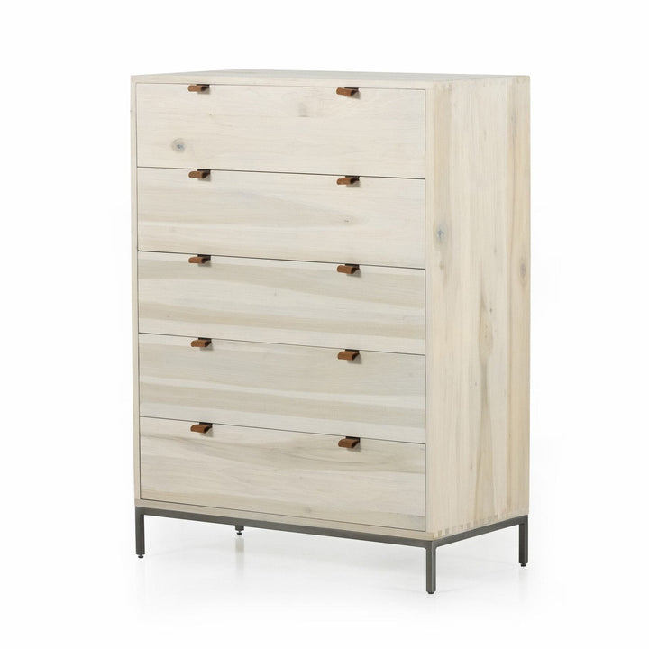 Troy 5 Drawer Dresser - Dove Poplar