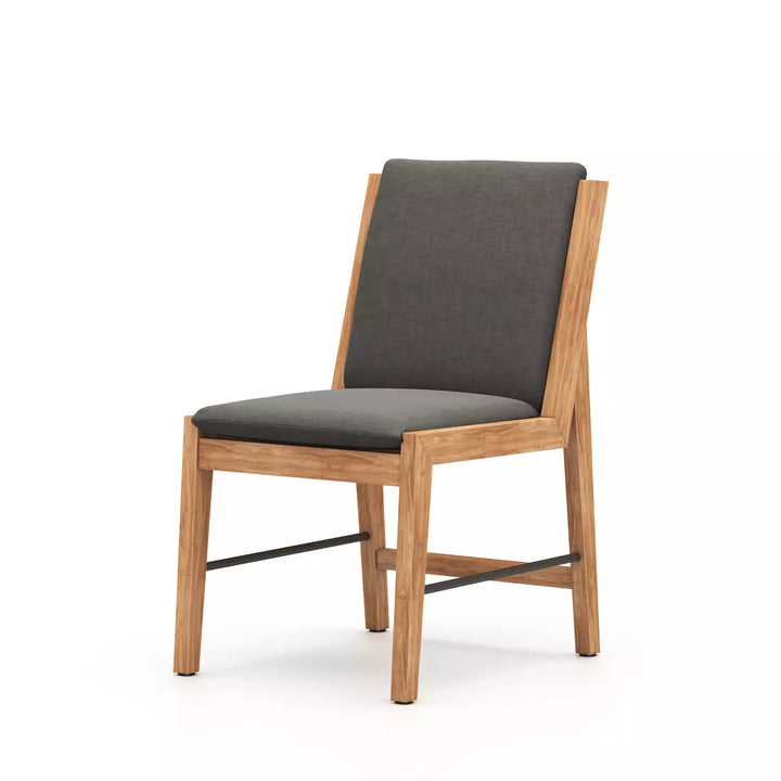 Garson Outdoor Dining Chair-Four Hands-FH-108643-005-Dining ChairsVenao Charcoal-11-France and Son