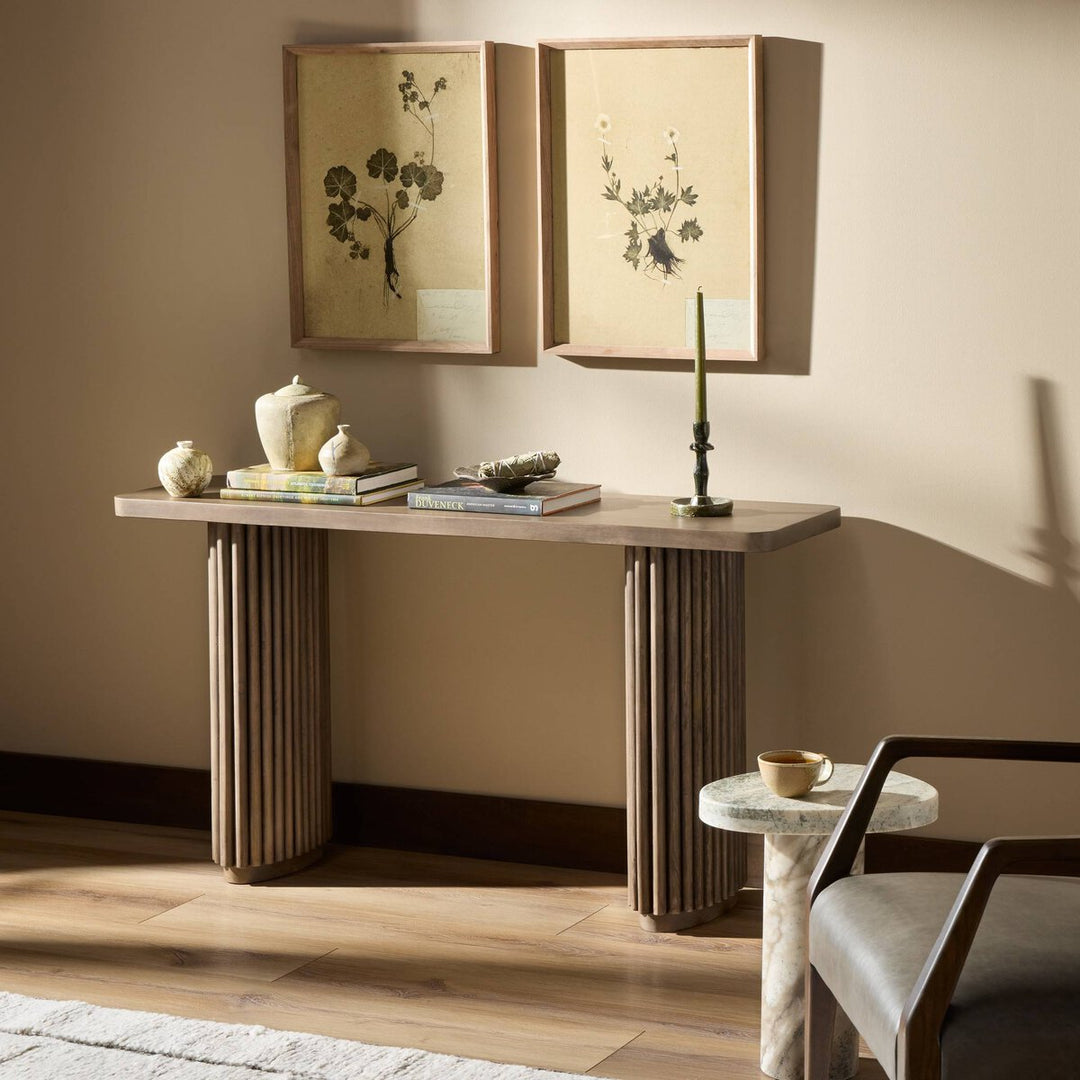 Daxton Console Table - Reclaimed Ashen Brown