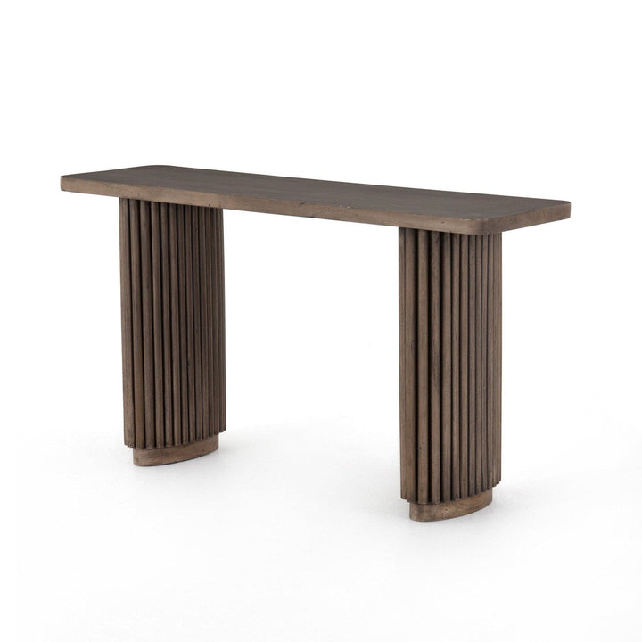 Russell Console Table - Reclaimed Ashen Brown