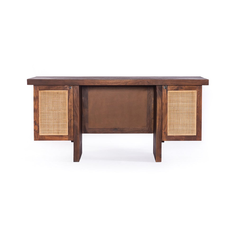 Goldie Executive Desk-Four Hands-STOCKR-FH-108659-001-Desks-2-France and Son