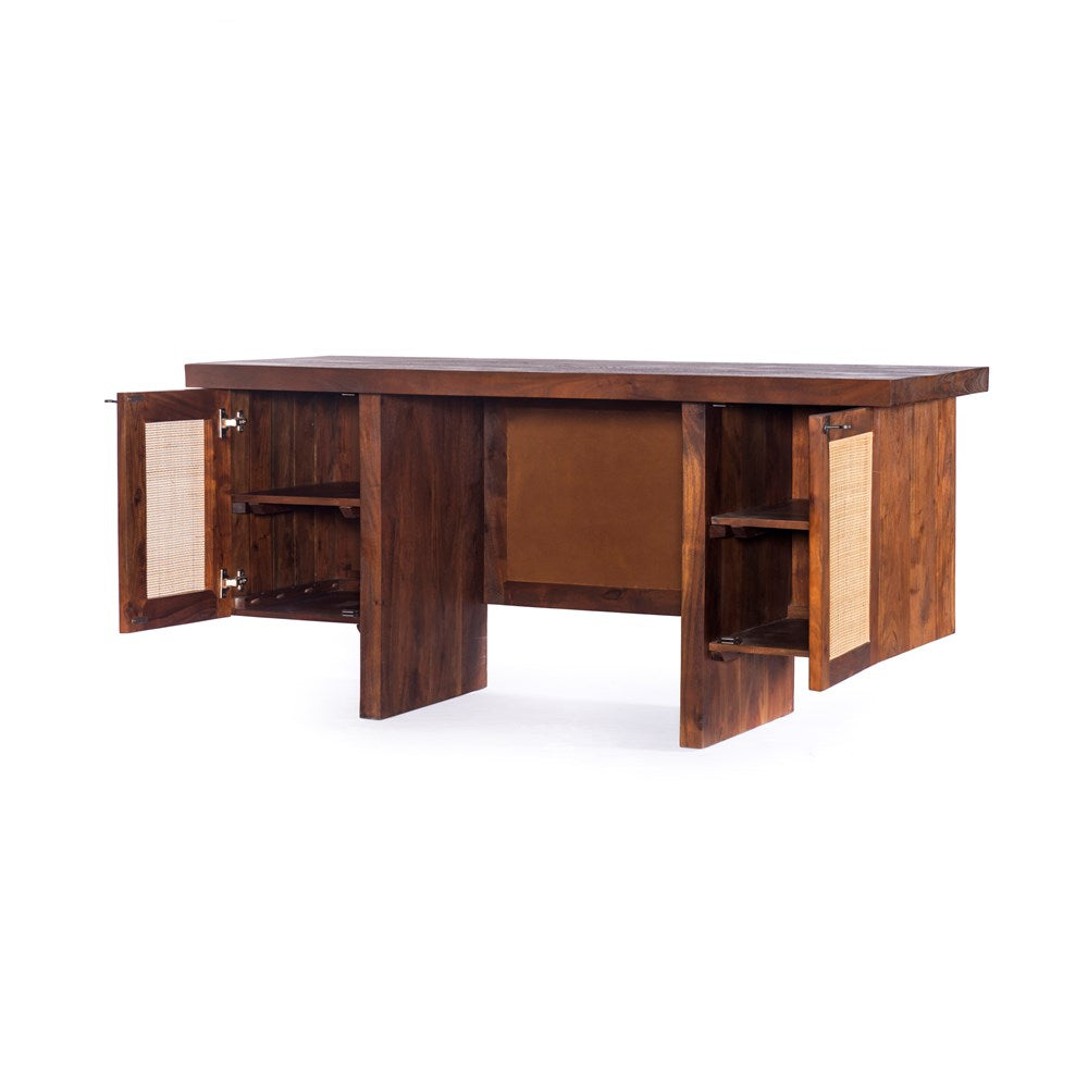 Goldie Executive Desk-Four Hands-STOCKR-FH-108659-001-Desks-3-France and Son