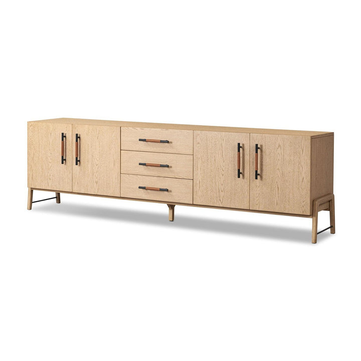 Emerson Media Console - Yucca Oak