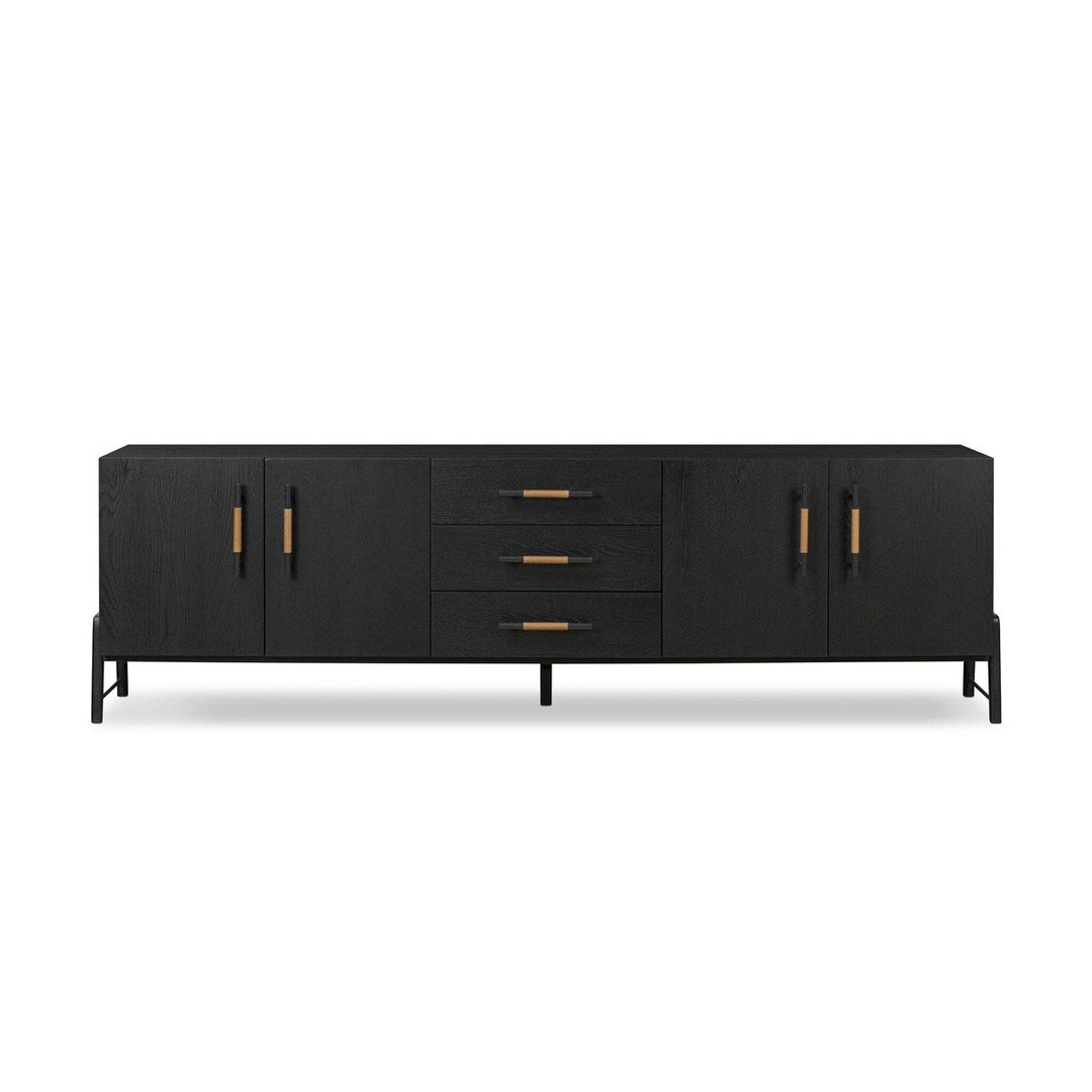 Emerson Media Console - Ebony Oak