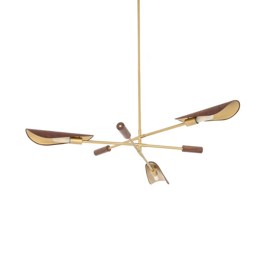 Astrid Chandelier - Antique Brass