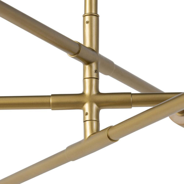 Astrid 3 Light Chandelier - Flax Linen