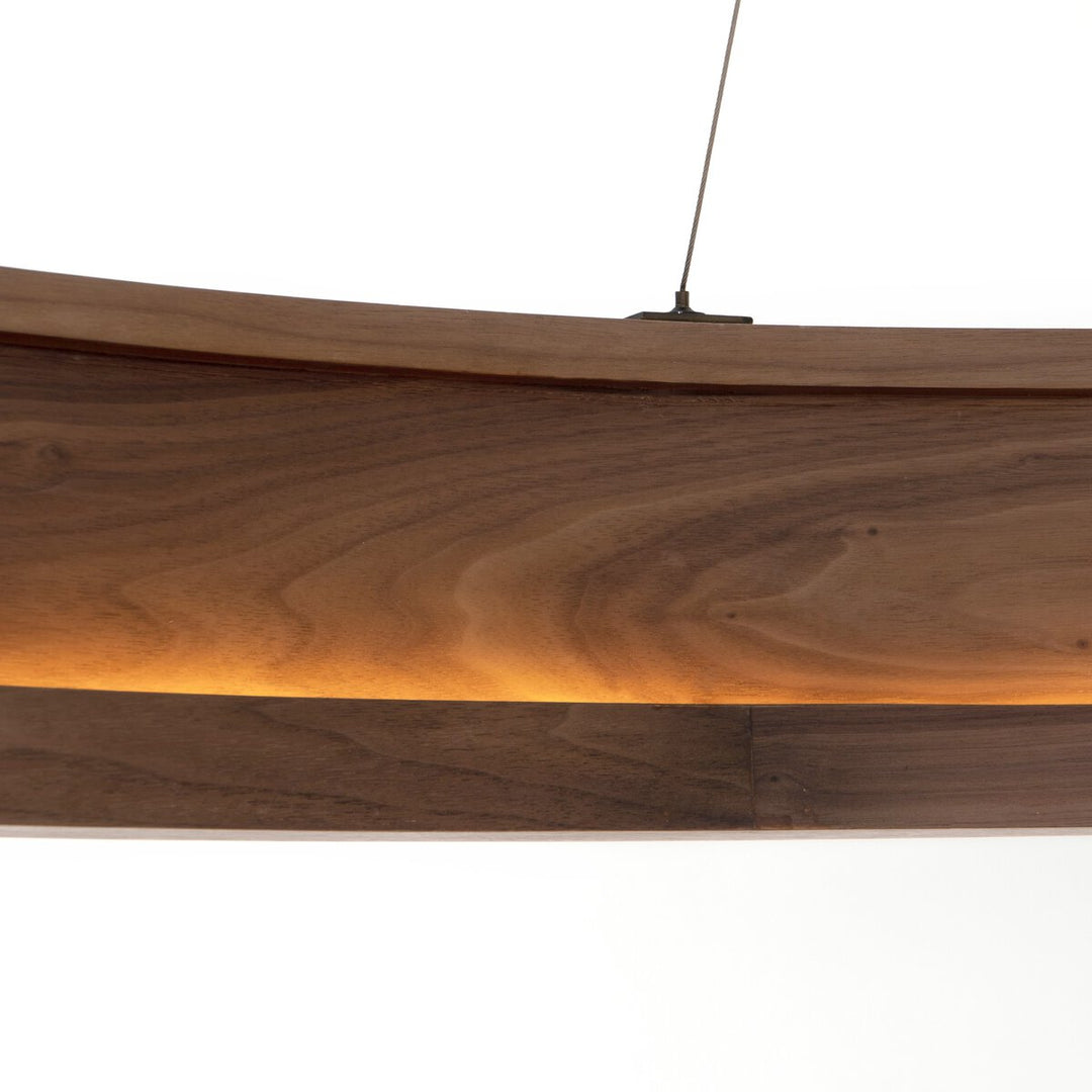 Orion Chandelier - Dark Walnut - Large