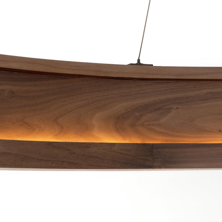 Orion Chandelier - Dark Walnut - Large