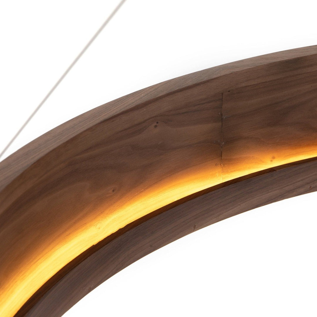 Beck Chandelier - Dark Walnut - Dark Walnut