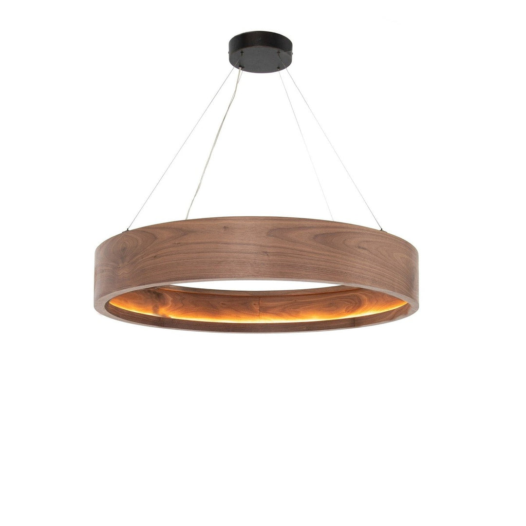 Beck Chandelier - Dark Walnut - Dark Walnut