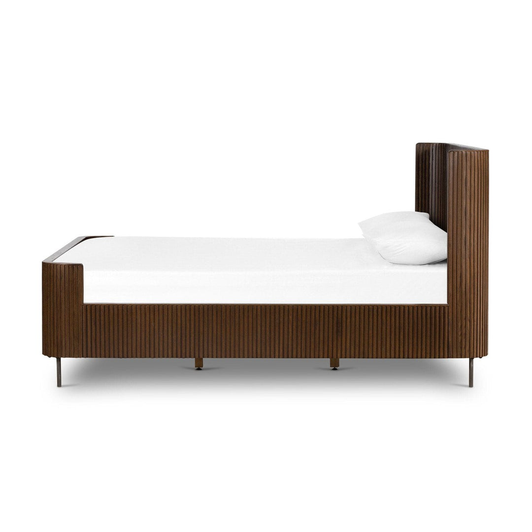 Franklin Bed - Terra Brown Oak- King