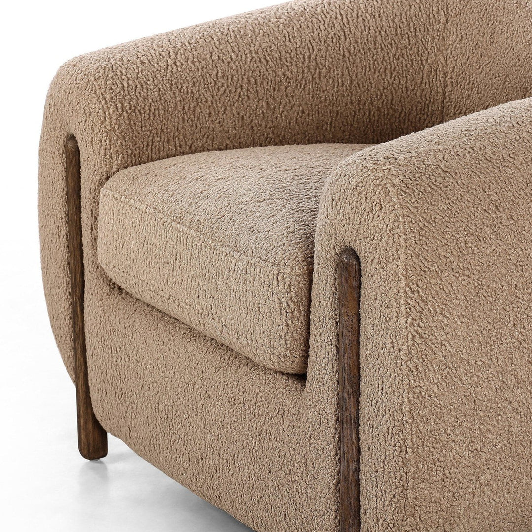 Lily Chair - Sheepskin Camel