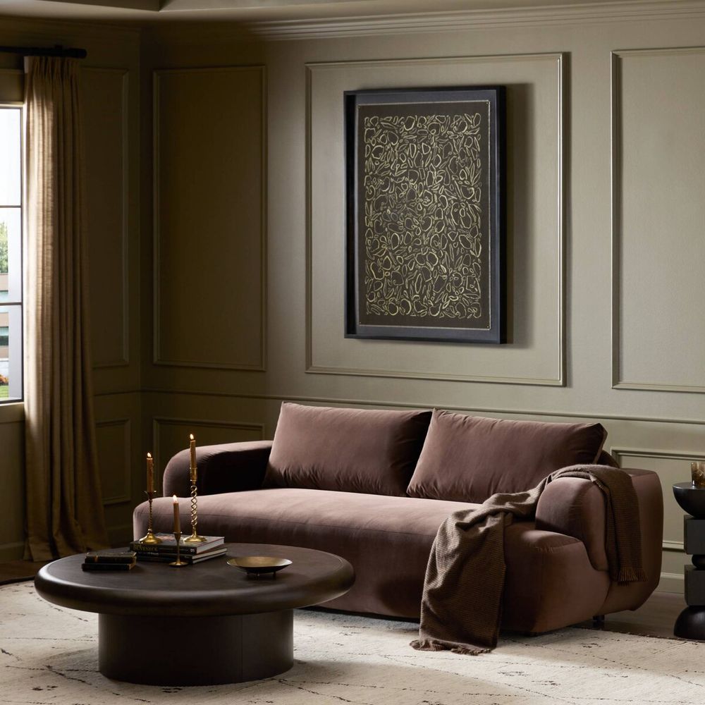 Benito Sofa-90"-Surrey Cocoa
