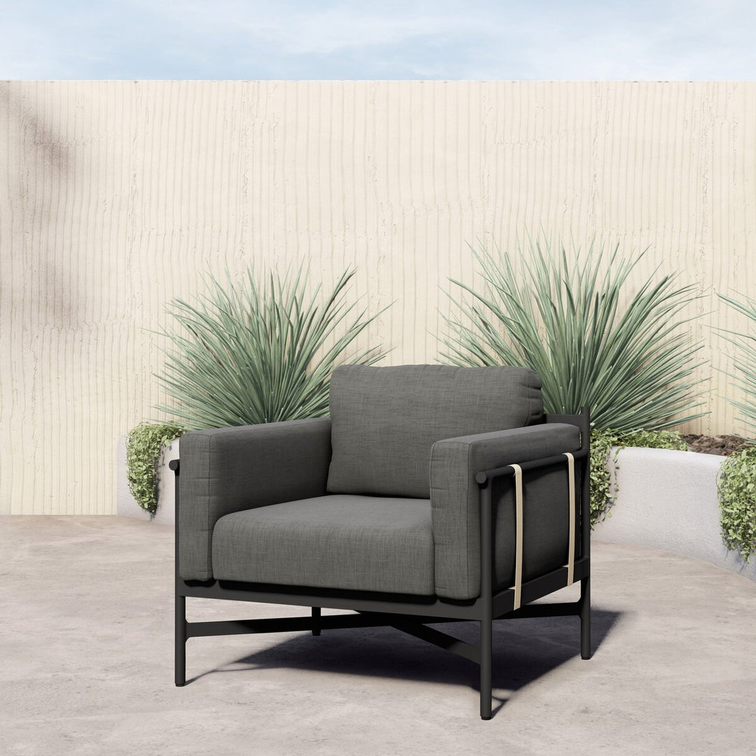 Alden Outdoor Chair - Venao Charcoal