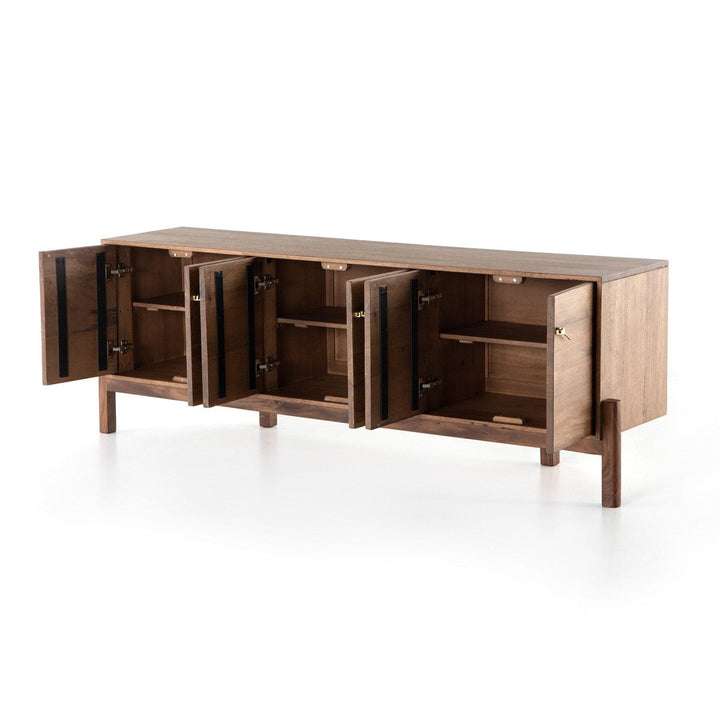 Rex Media Console - Smoked Honey