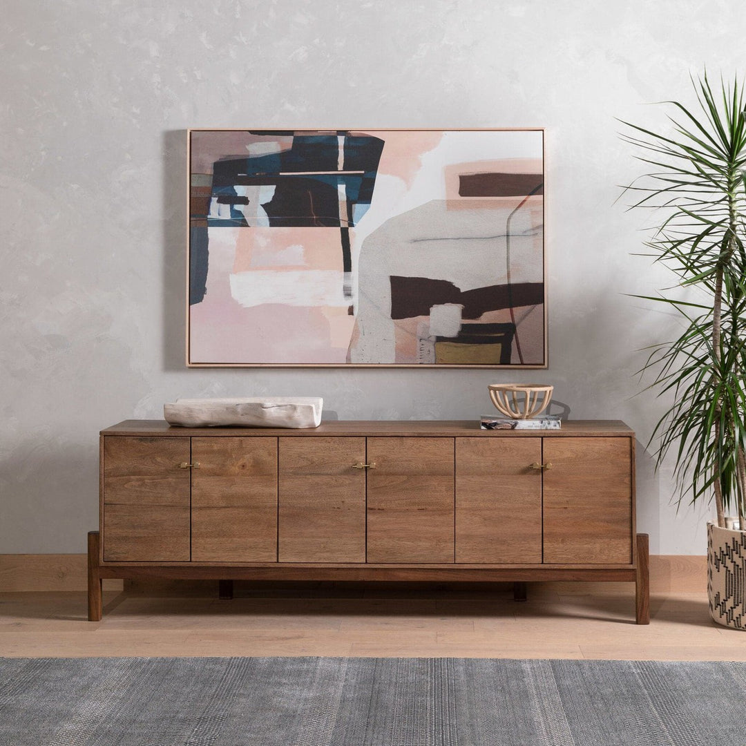 Rex Media Console - Smoked Honey