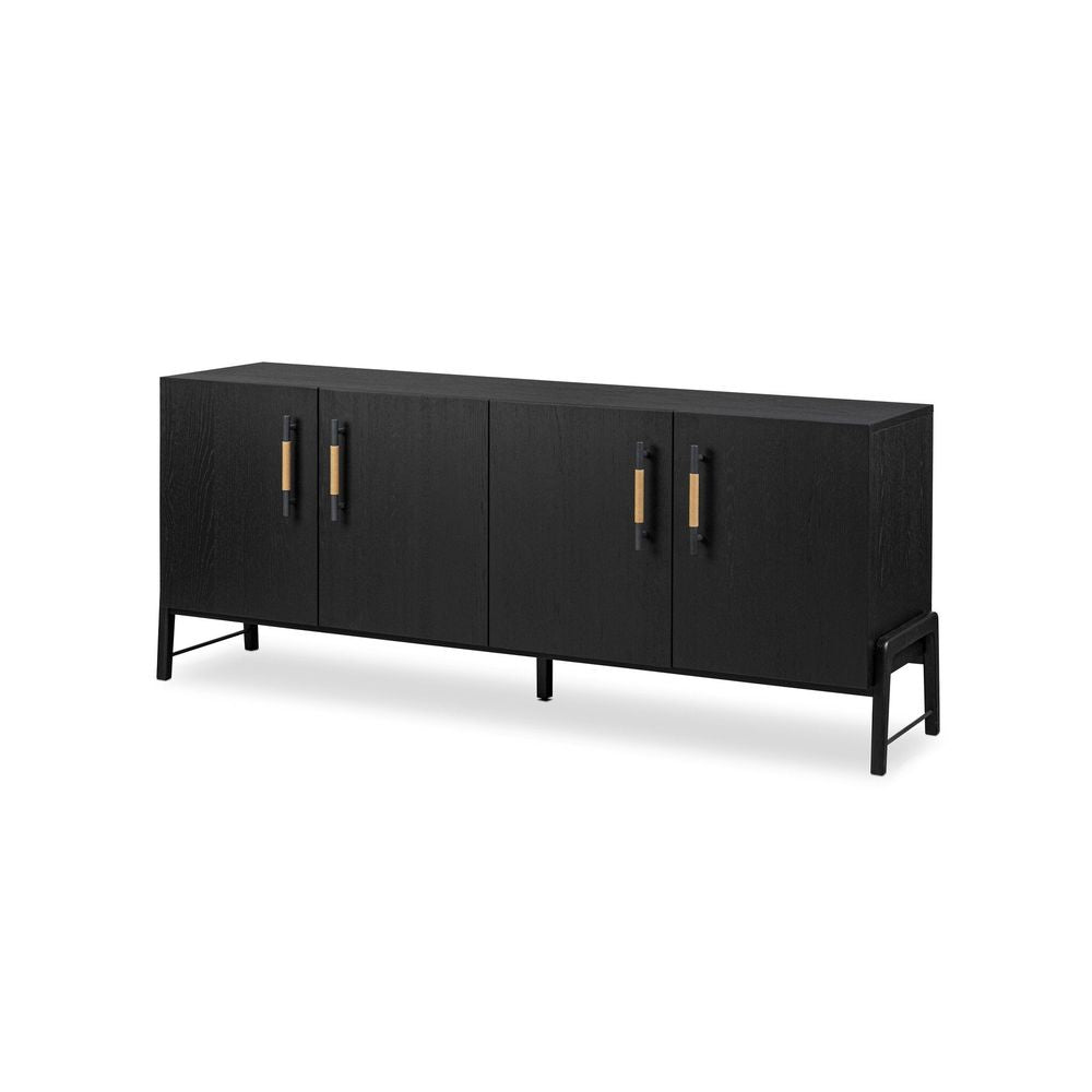 Sideboards & Credenzas Rosedale Sideboard - Ebony Oak Veneer
