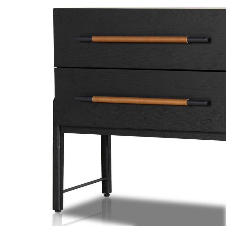 Rosewood Nightstand - Ebony Oak