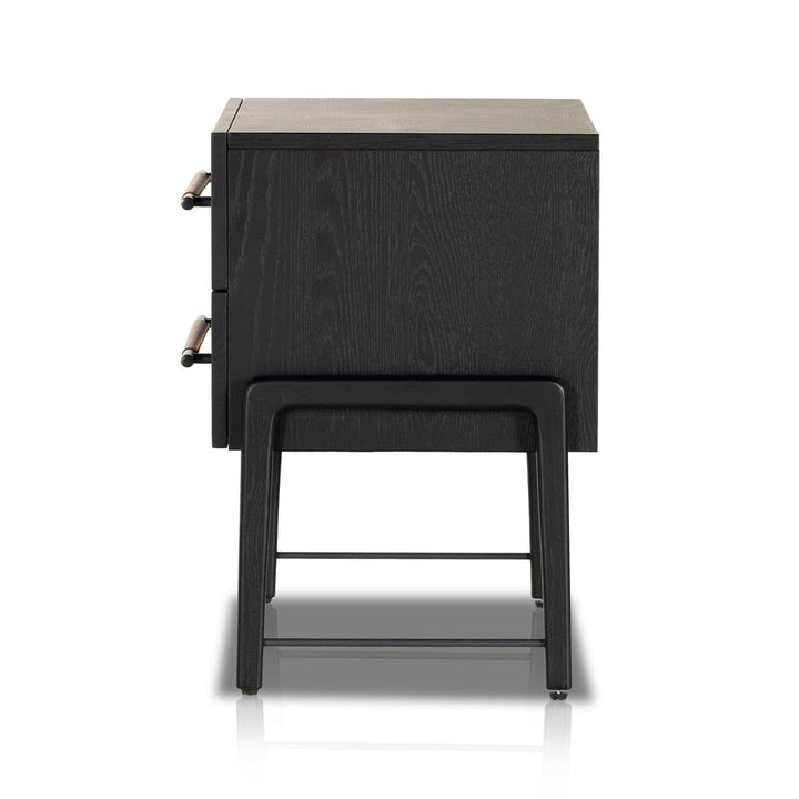 Rosewood Nightstand - Ebony Oak