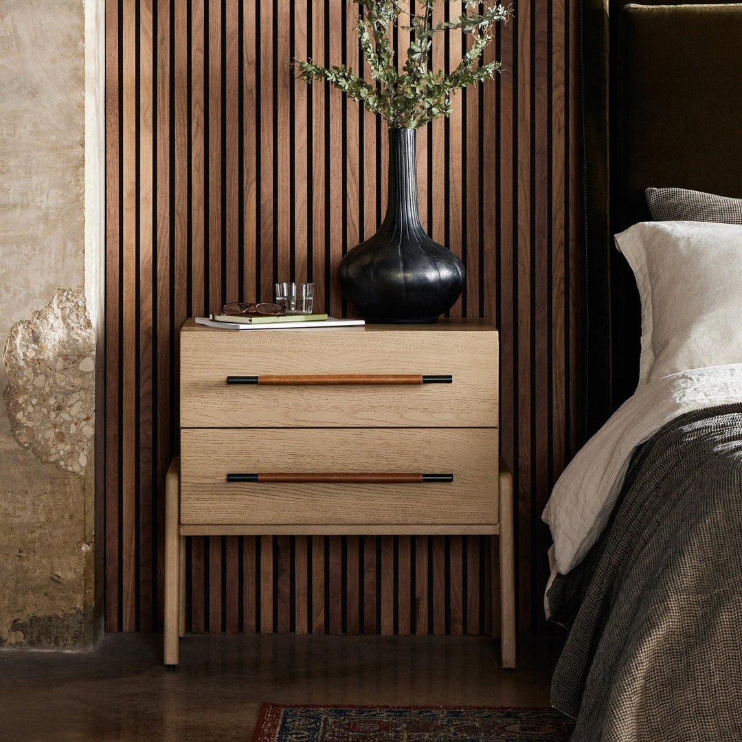 Rosewood Nightstand - Yucca Oak