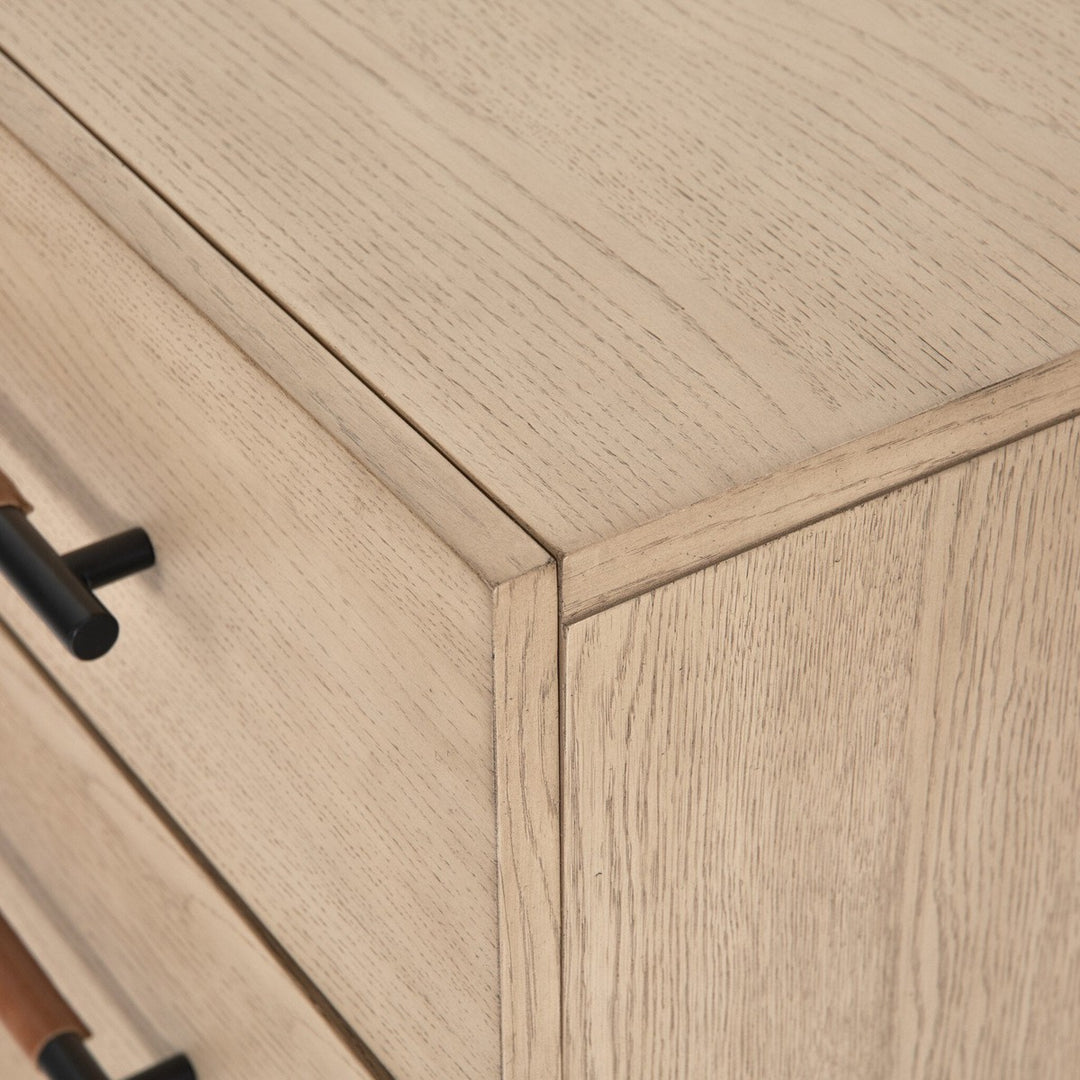 Rosewood 6 Drawer Dresser - Yucca Oak