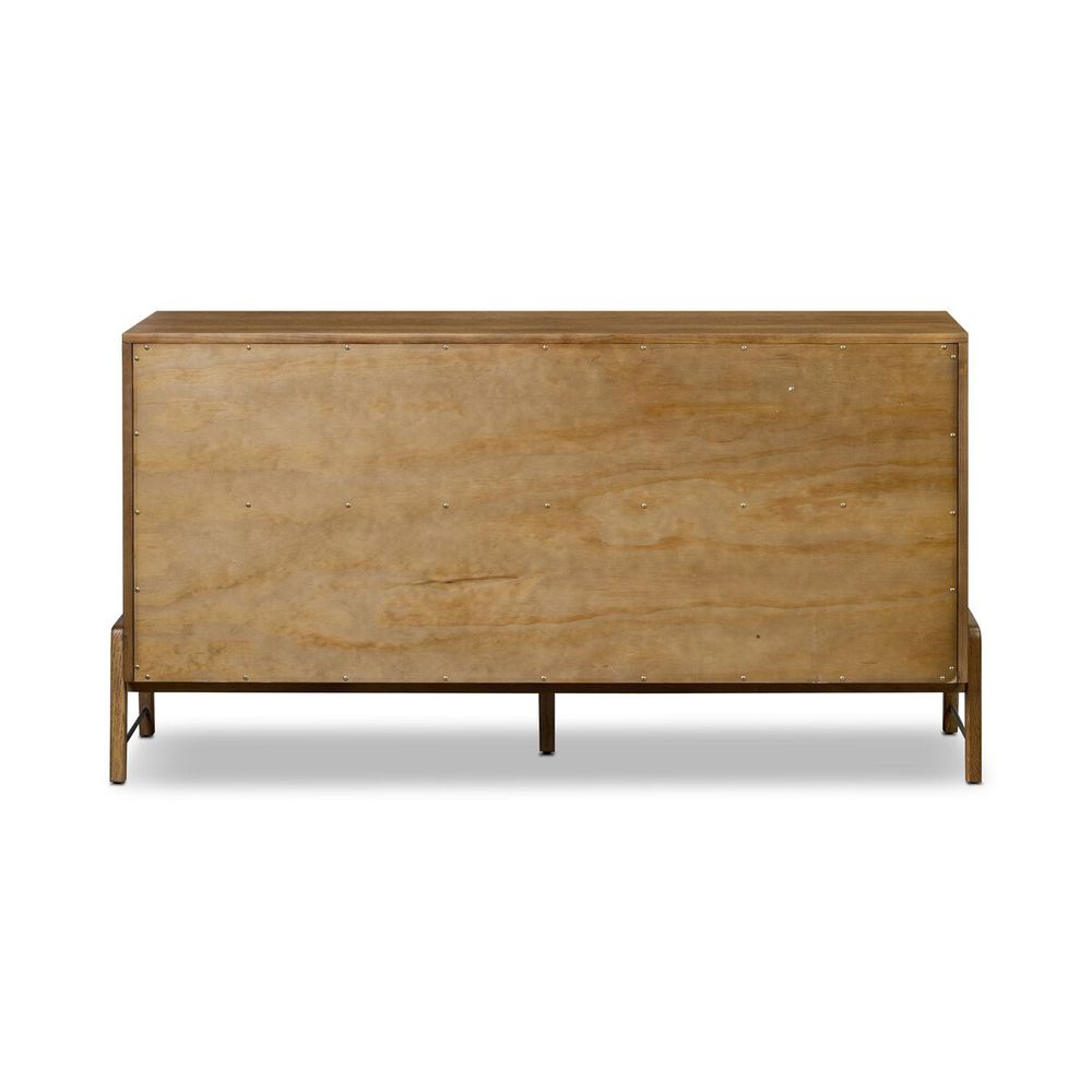 Rosewood 6 Drawer Dresser