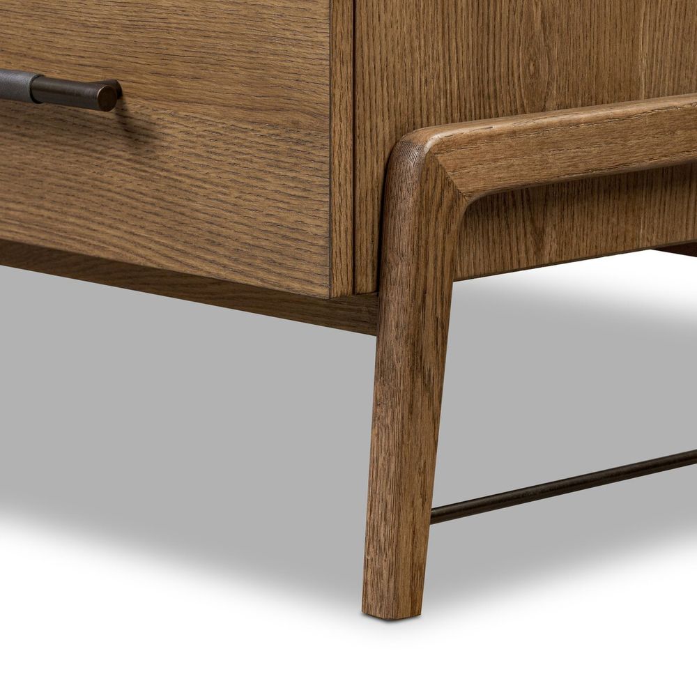 Rosewood 6 Drawer Dresser