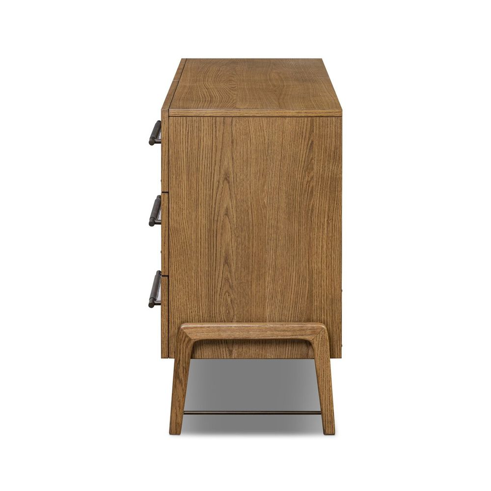 Rosewood 6 Drawer Dresser