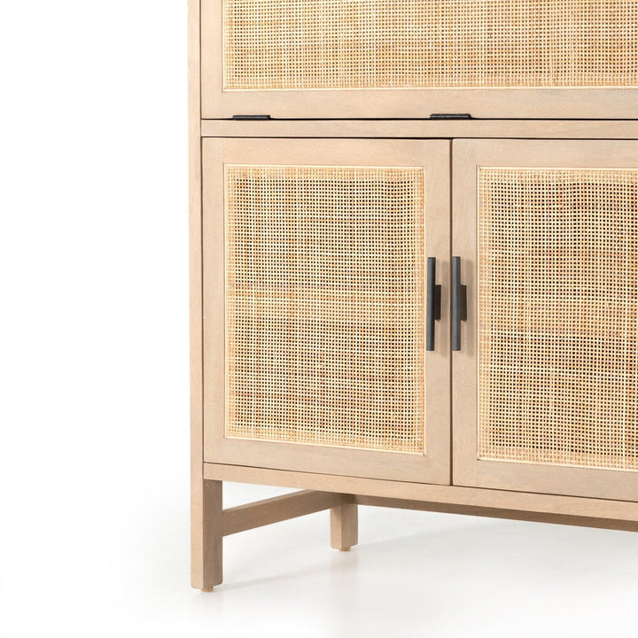 Celeste Bar Cabinet - Natural Mango