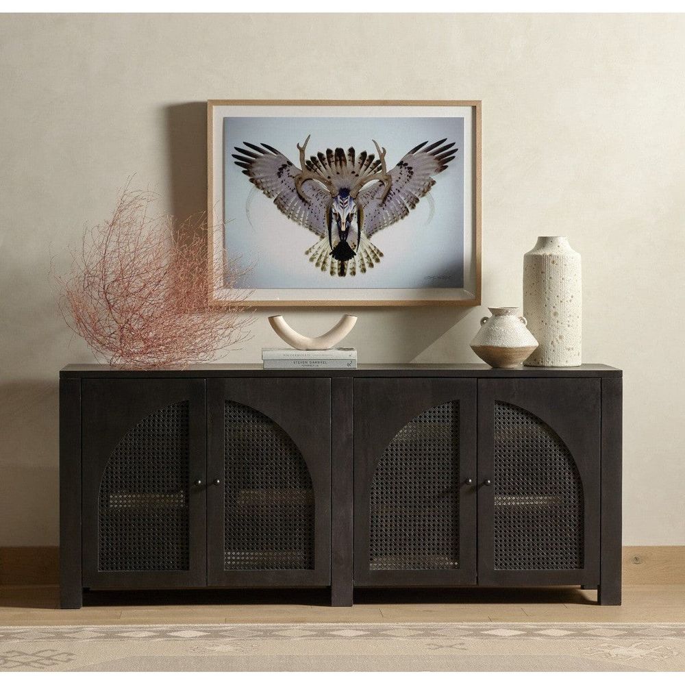 Sideboards & Credenzas Serenelle Sideboard - Black Wash Mango