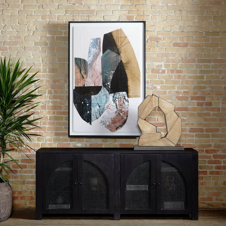 Tessa Sideboard - Black Wash Mango