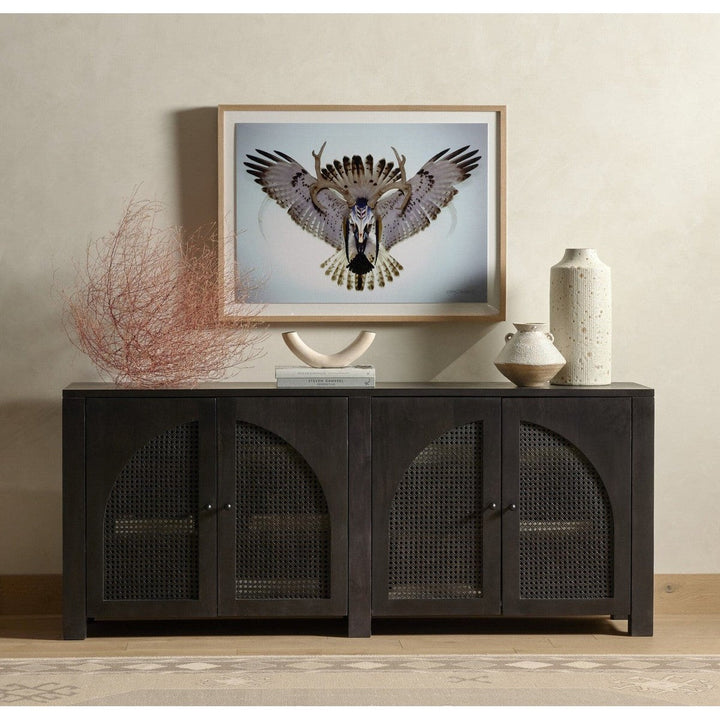 Tessa Sideboard - Black Wash Mango