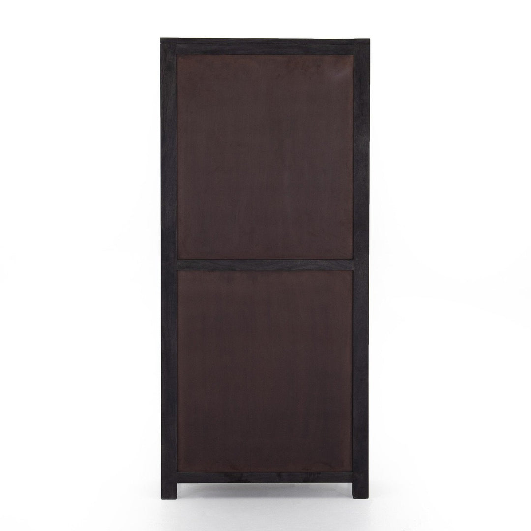 Tessa Cabinet - Black Wash Mango